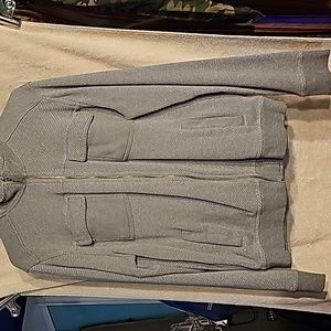 Marc Anthony grey zip up sweater Large